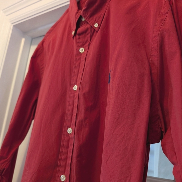Men's Polo Ralph Lauren Long Sleeve Garment-Dyed Oxford - SELLING @ A GREAT $$$$ - Picture 7 of 12